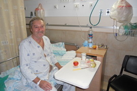 Анатолий Куликов в больнице Рамбам