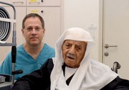 Вернуть зрение в 102 года - операция по удалению катаракты в Израиле